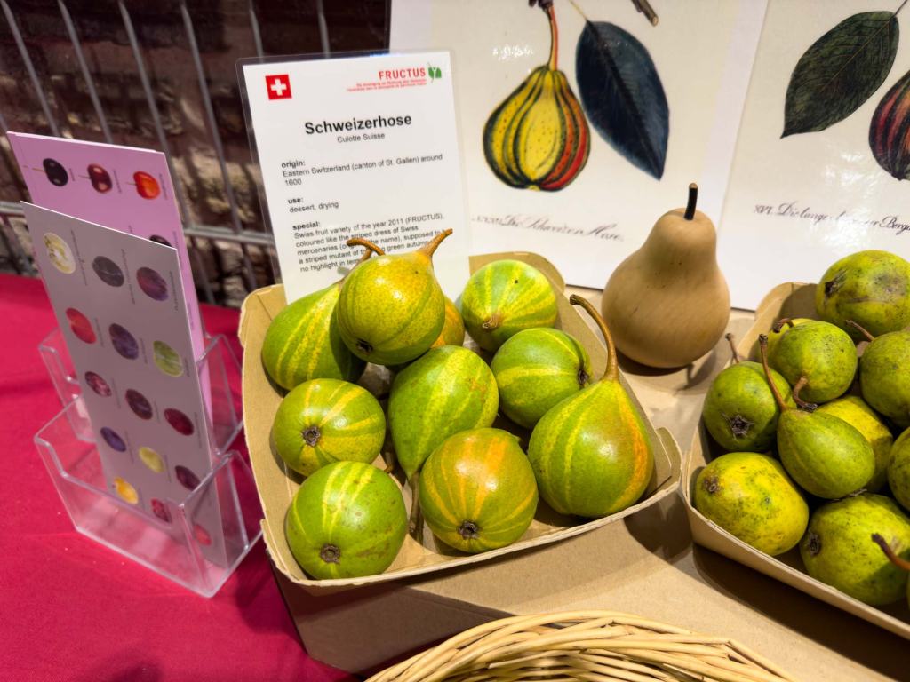 Pears on the Swill stall