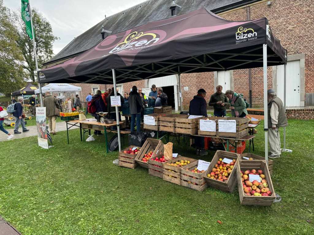 Outdoor fruit stalls